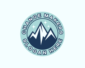 Peak Mountain Trekking logo design