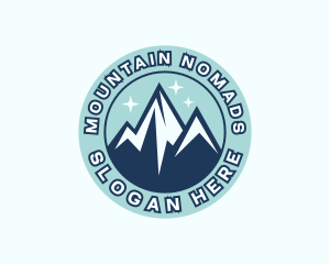 Peak Mountain Trekking logo design