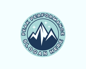 Peak Mountain Trekking logo design