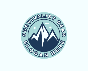 Peak Mountain Trekking logo design