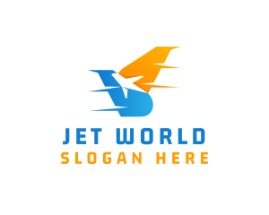 Airline Airplane Jet  logo