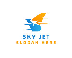 Airline Airplane Jet  logo