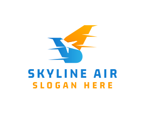 Airline Airplane Jet  logo