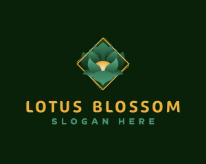 Lotus Flower Spa logo design