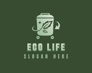 Eco Waste Disposal logo design