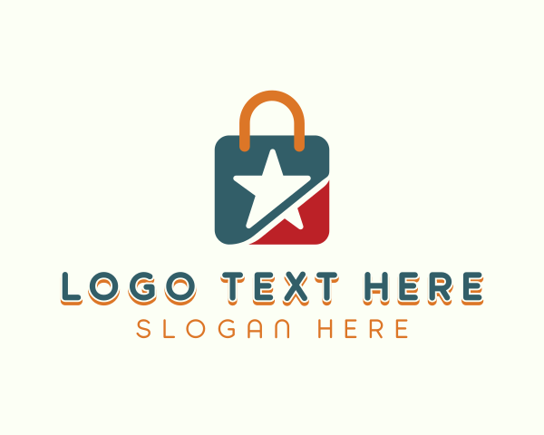 Shopping Bag logo example 2