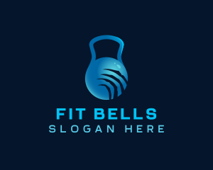 Kettlebell Fitness Gym logo design