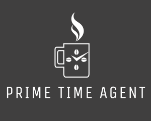 Coffee Time Cup logo design