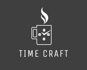 Coffee Time Cup logo design