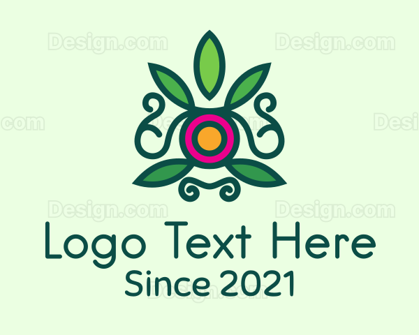 Fancy Garden Plant Logo