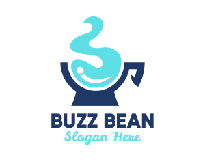 Blue Water Cup logo design