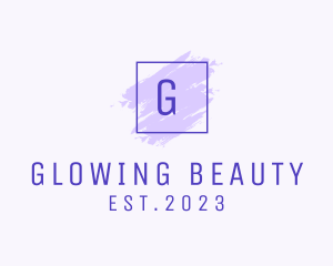Purple Square Brush  Cosmetics logo