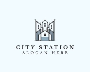 City House Cityscape logo design