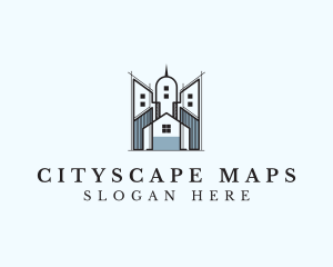 City House Cityscape logo design