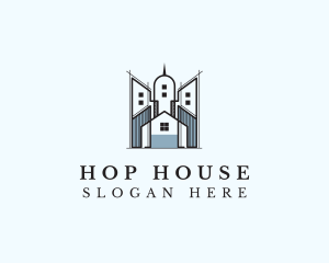 City House Cityscape logo design