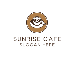 Espresso Coffee Cafe logo design