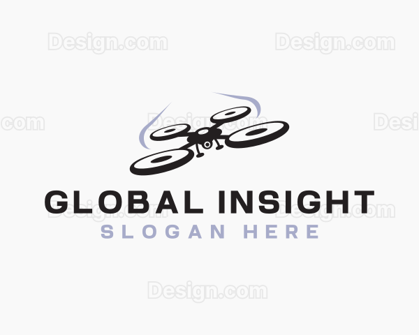 Aerial Drone Propeller Logo