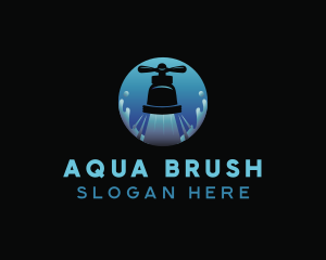 Water Faucet Plumber logo design