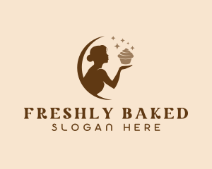 Cupcake Pastry Bakeshop logo design