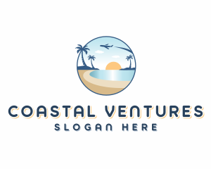 Island Coast Tourism logo design