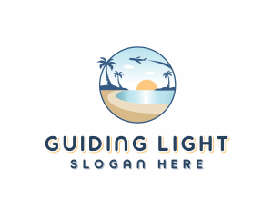 Island Coast Tourism logo design