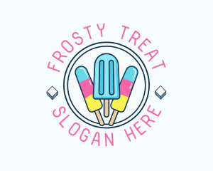 Popsicle Ice Cream logo