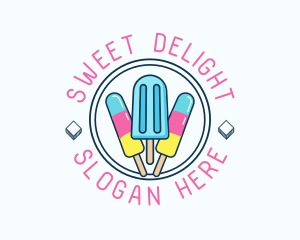 Popsicle Ice Cream logo