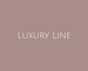 Minimalist Luxury Boutique logo design