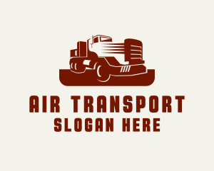 Big Transport Truck  logo design