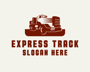 Big Transport Truck  logo design