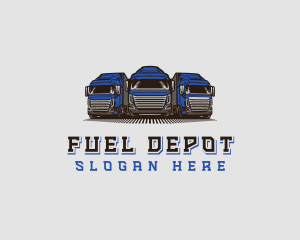 Fleet Truck Logistics  logo design