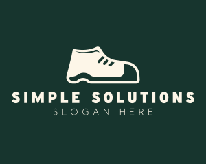 Simple Shoe Footwear logo design