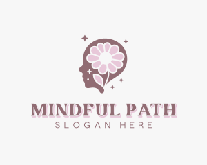 Flower Mental Therapy logo design