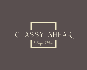 Classy Modern Business logo design