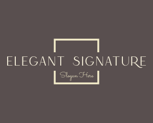 Classy Modern Business logo design