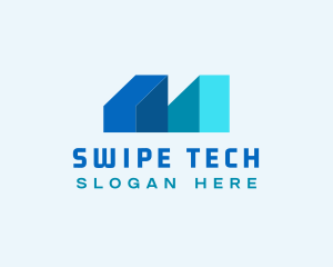 Startup Tech Marketing logo design