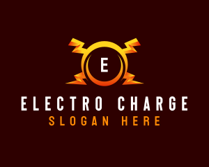 Power Lightning Charge logo design