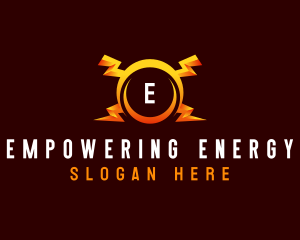 Power Lightning Charge logo design