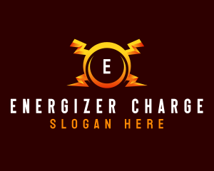 Power Lightning Charge logo design