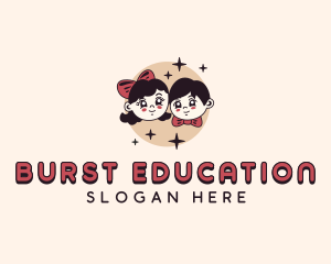 Kids Educational Kindergarten logo design