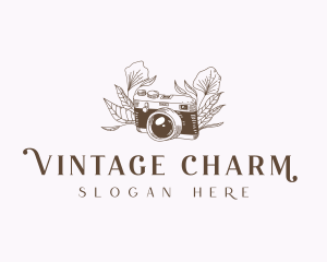 Vintage Film Camera logo design