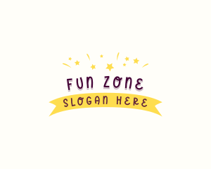 Children Party Confetti logo design