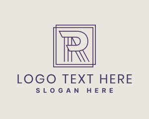 Professional Letter R logo
