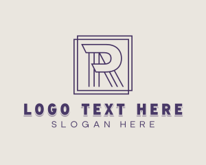 Professional Consultant Letter R logo