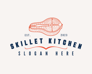 Salmon Fish Restaurant logo design