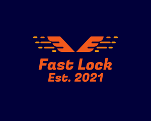 Fast Wings Racing logo design