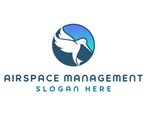 Hummingbird Wings Flying logo