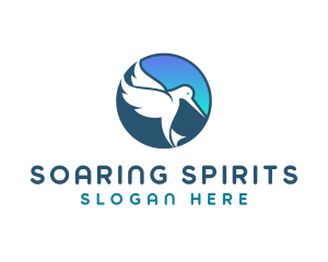 Hummingbird Wings Flying logo