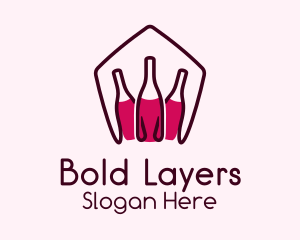 Cellar Wine Bottles Logo