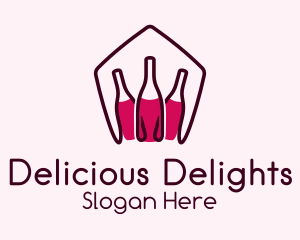 Cellar Wine Bottles Logo